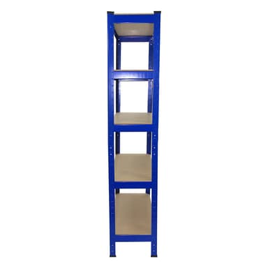 Monster Racking T-Rax Raskasluokan Hyllyt, Sininen, 75cm L, 30cm S, Neljän Paketti