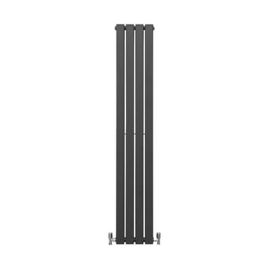Designer litteät jäähdyttimet antrasiitinharmaa 1600mm x 280mm