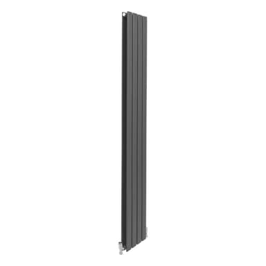 Designer litteät jäähdyttimet antrasiitinharmaa 1800mm x 280mm