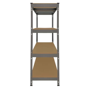 Monster Racking Q-Rax Raskas Varastointi Hylly, 160cm L, 60cm S, Harmaa