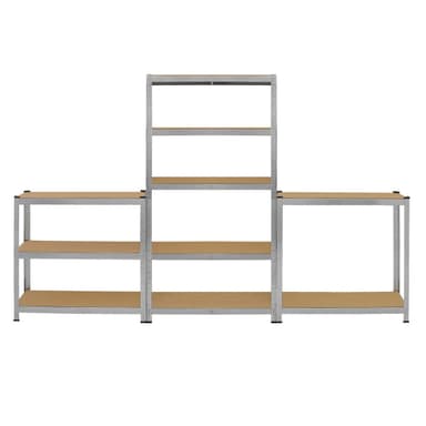 6 x GALWIX 90cm x 180cm x 30cm Galvanisoitu Ritilä