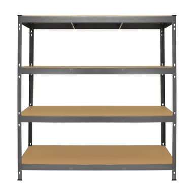 Monster Racking Q-Rax Raskas Varastointi Hylly, 160cm L, 60cm S, Harmaa