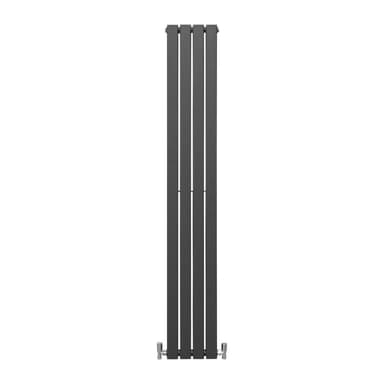 Designer litteät jäähdyttimet antrasiitinharmaa 1800mm x 280mm