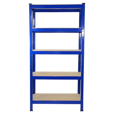 Monster Racking T-Rax Raskasluokan Hyllyt, Sininen, 75cm L, 30cm S, Neljän Paketti
