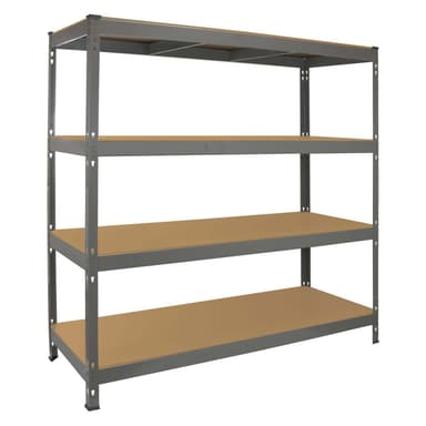 Monster Racking Q-Rax Raskas Varastointi Hylly, 160cm L, 60cm S, Harmaa