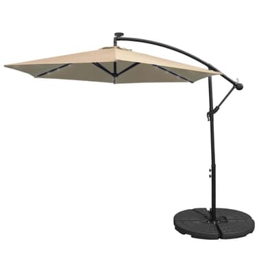 Beige 3m LED-kiintolevyvarjostin ja tuulettimen pohjalla