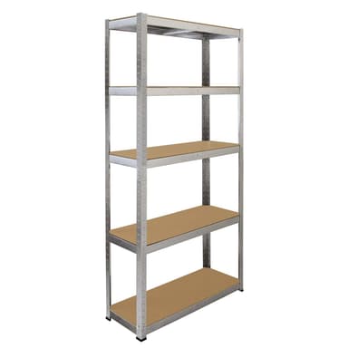 Monster Racking 2 x Galwix Galvanisoitu Teräs Hyllyt, 90cm Leveä