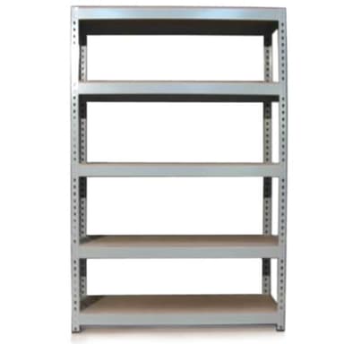 5 x Q Rax 120 x 50 x 180cm Harmaa