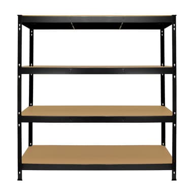 Monster Racking Q-Rax Raskas Varastointi Hylly, 160cm L, 60cm S, Musta