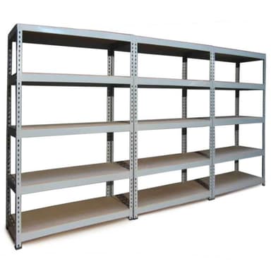 5 x Q Rax 120 x 50 x 180cm Harmaa