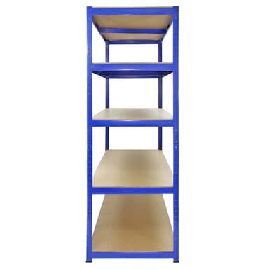 Monster Racking T-Rax Vahva Varastointi Hyllyt, Sininen, 120cm L, 60cm S, 10 kpl