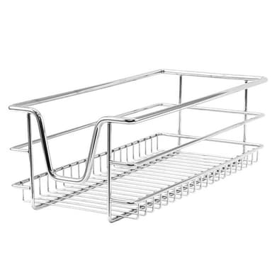 2 x KuKoo Keittiö Vetäytyvät Varastointi Korit - 300mm Leveä Kaappi