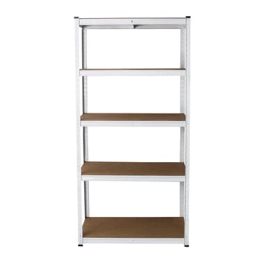 Valkoiset hyllyjärjestelmät 90 x 40 x 180
