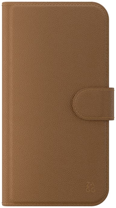 Zagg iPhone 12/12 Pro lompakkokotelo (ruskea)
