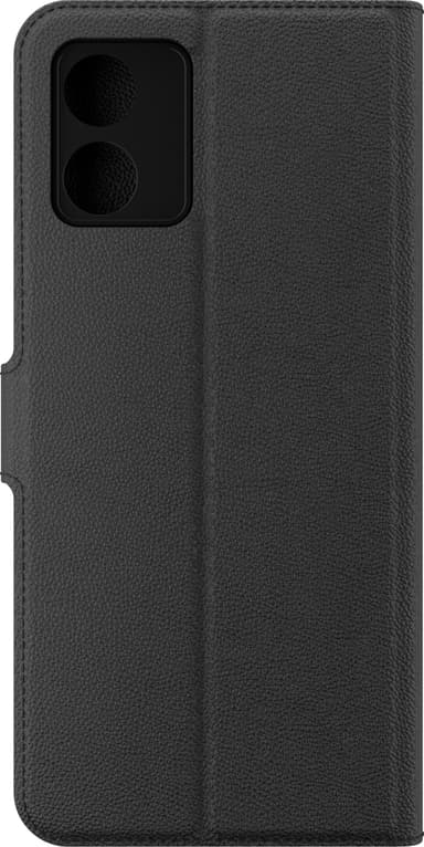 Zagg Motorola Moto e13 lompakkokotelo (musta)
