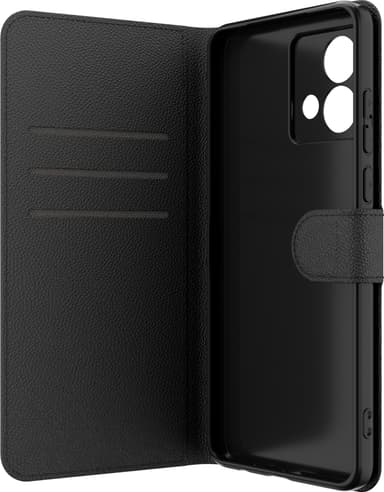 Zagg Motorola Moto G84 lompakkokotelo (musta)