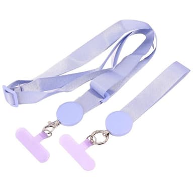 Mobiilikaulanauha 2i1 kiinnityslaatan kanssa - Lavender Mist