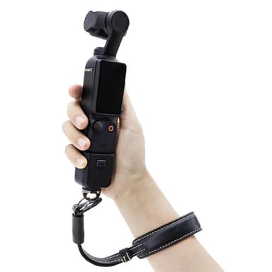 Nahkaranneke ruuvikiinnityksellä DJI Osmo Pocket 3 - Ruskea