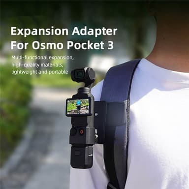 BRDRC laajennussovitin puristimella DJI Osmo Pocket 3