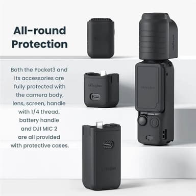 aMagisn silikonikotelo 6in1 DJI Osmo Pocket 3 - Sininen