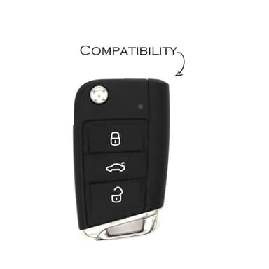 Auton avainkotelo Golf 7/Lingdu/New Octavia/Karoq/Kodiak/Komik/Yedi Ruskea