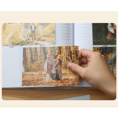 6 tuuman, 200 taskun valokuva-albumi, käsinkirjoitettu valokuva-albumi Vaaleanpunainen