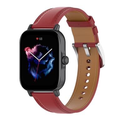 Kellon hihnan vaihto Samsung Galaxy Watch 3 Samsung Gear S3 Classicille Punainen 22 mm