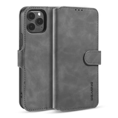 Flip Folio Suojakuori korttitelineen Kickstand suojakuorella iPhonelle Harmaa iPhone 13 Mini