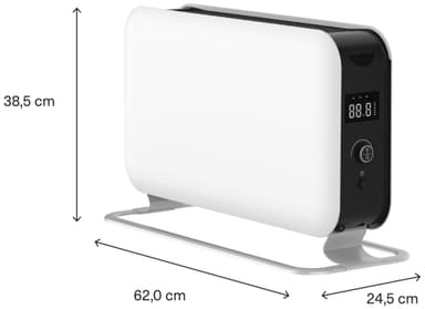 Mill Wi-Fi Max lattialämmitin CO1500MAXWIFI3 (valkoinen)