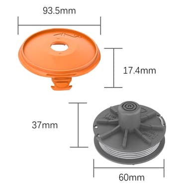 Trimmerikela Gardena Easycut 400, ComfortCut450 ruohotrimmeriin