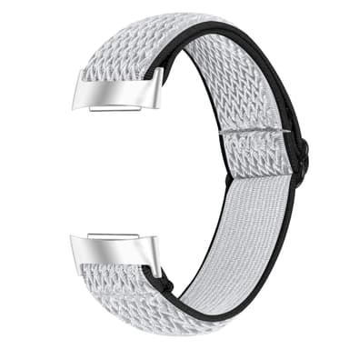 Fitbit Charge 5 -ranneke nailonharmaa / musta