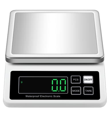 Elektroninen ladattava vaaka 15kg/0,1g