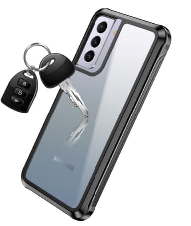 Samsung Galaxy S21 Ultra -kotelo erittäin iskunkestävä musta / harmaa