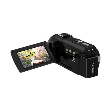 Videokamera 4K UHD / 48MP / 16x zoom laajakulma / 32GB kortti / mikrofoni