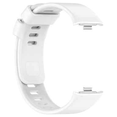 Silikoninen kellon rannekorvaus Redmi Watch 4/Xiaomi 8 Prolle Valkoinen