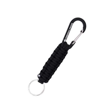 Paracord avaimenperä Musta