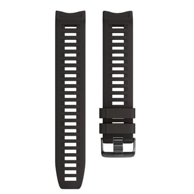 Silikoninen ranneke Garmin Instinct/Esports/Tide/Solar-laitteille Musta