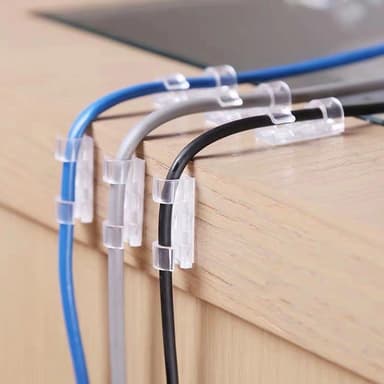 10 Pack Cable Clips Wire Organizer Cable Management Clip