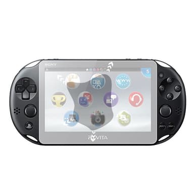 Karkaistu lasi näytönsuoja Sony PS Vita 2000:lle Läpinäkyvä