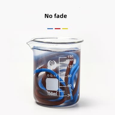 Pyöreät kengännauhat 5 paria Musta
