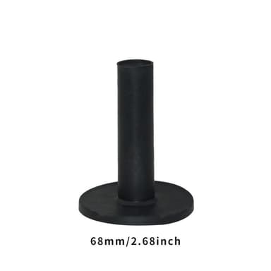Kumigolf T-paidat ajoradalle 3 kokoa 58/68/85 mm 3 kpl Musta