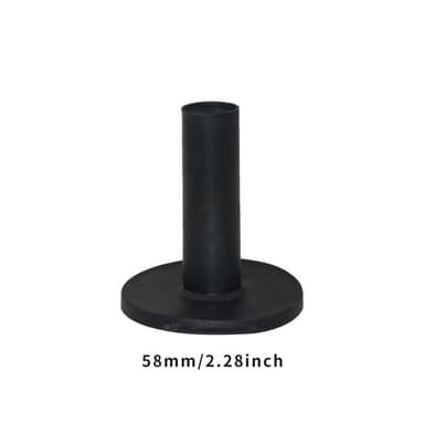 Kumigolf T-paidat ajoradalle 3 kokoa 58/68/85 mm 3 kpl Musta
