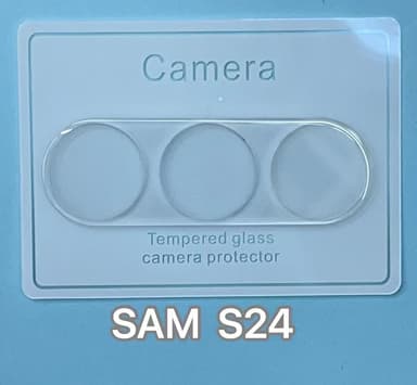 Objektiivin suojaus Samsung Galaxylle Läpinäkyvä Samsung Galaxy S24