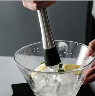 Cocktail-setti kaksinkertainen ravistin,750 ml, ruostumaton teräs, hopea, 10 osaa