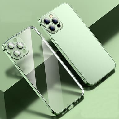 Puhelinkotelo linssisuojalla Ruohon väri iPhone 14 Pro Max