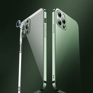 Puhelinkotelo linssisuojalla Ruohon väri iPhone 14 Pro Max
