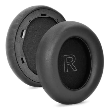 Muistivaahtomuovi korvatyynyt Anker Soundcore Life Q30/Q35 BT:lle Musta