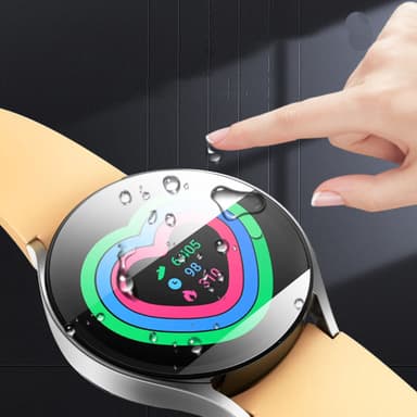 2-pakkainen karkaistu lasi näytönsuoja Samsung Galaxy Watch 6 Classicille 47 mm