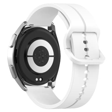 Haylou-kellon silikoniset vaihtoranneke 22mm Valkoinen