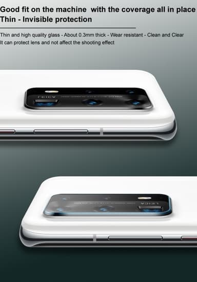 Samsung Galaxy S21 linssisuojus 2 kpl läpinäkyvä